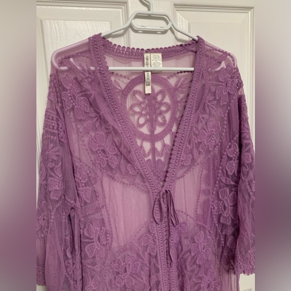 ✨3/$25 Long lace cardigan✨ - Picture 3 of 7